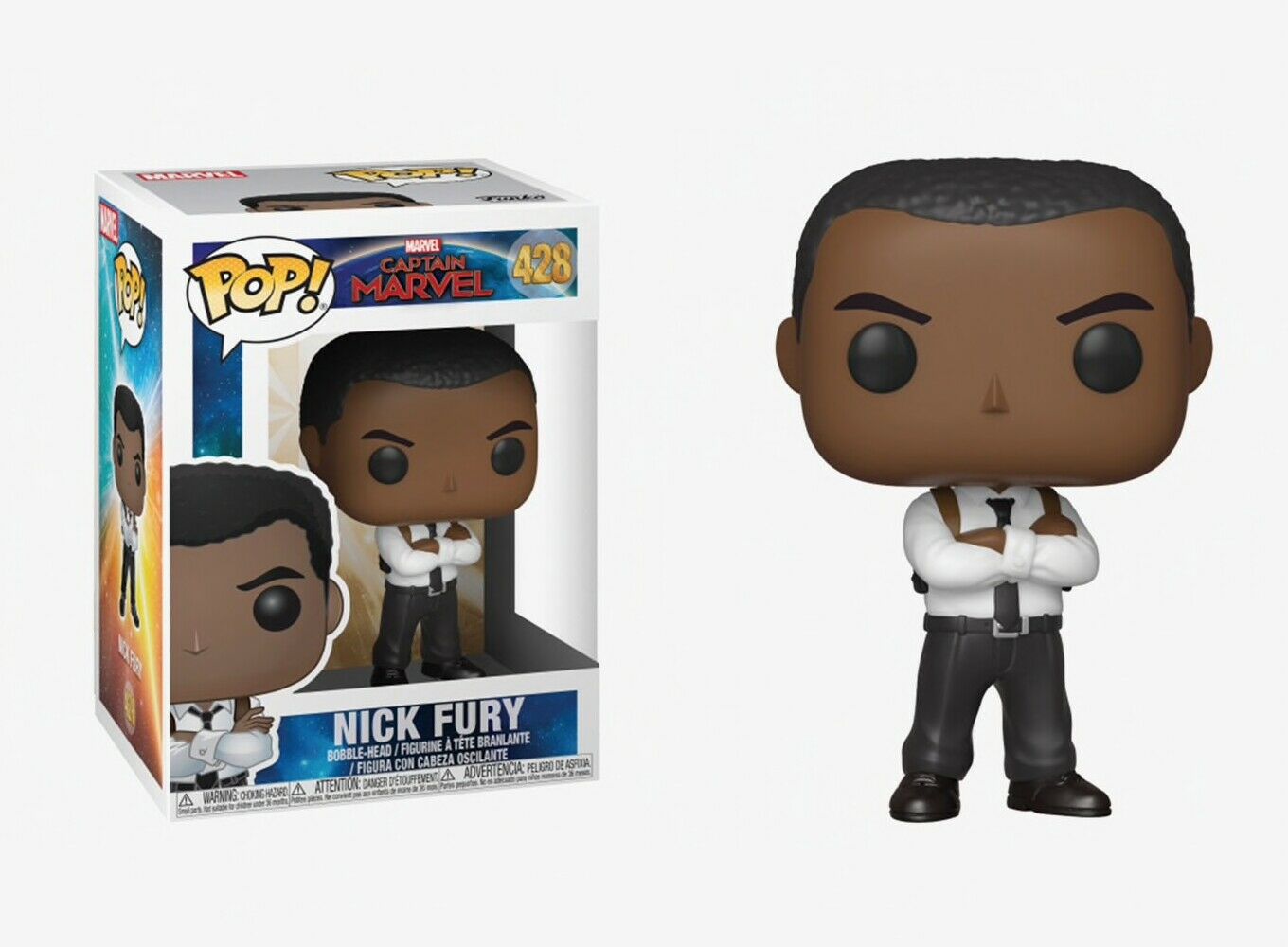 POP! Marvel Captain Marvel - Nick Fury