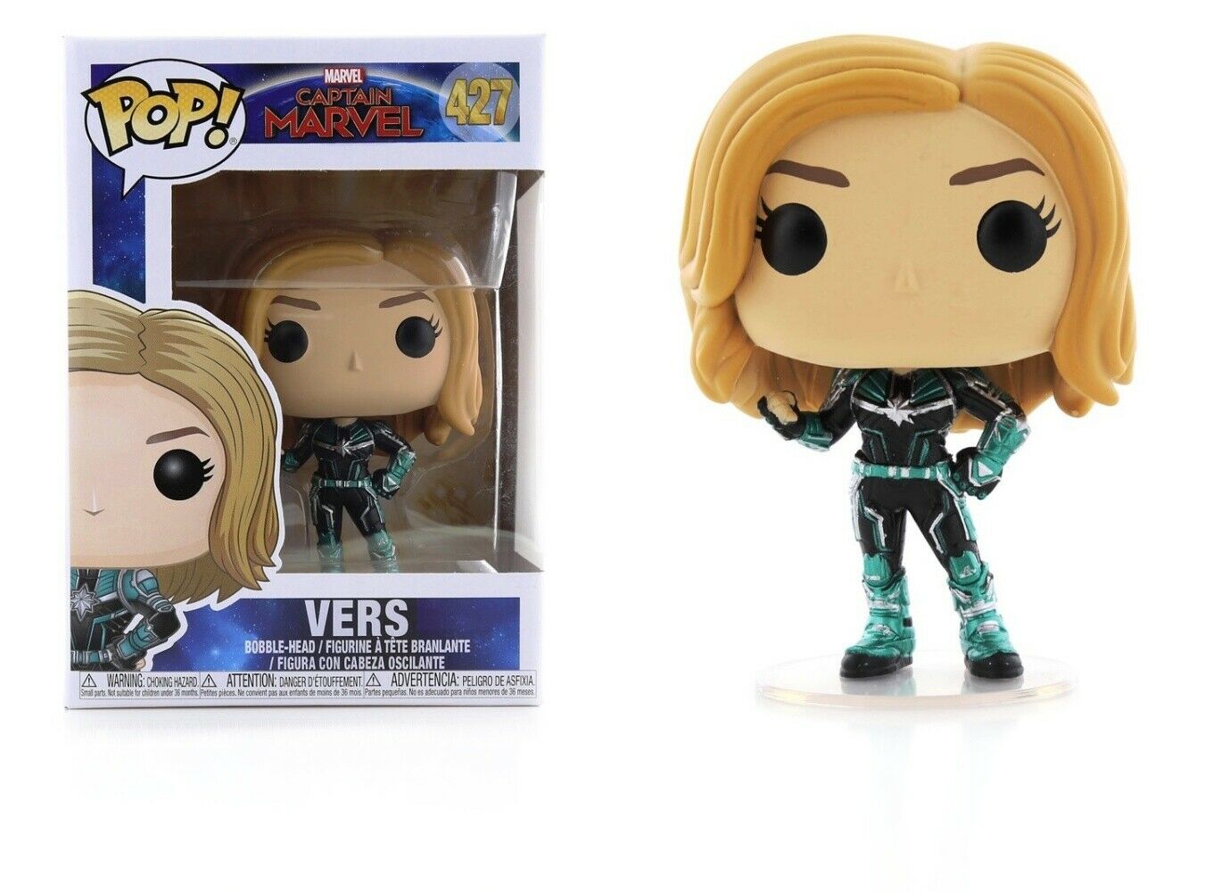 POP! Marvel Captain Marvel - Vers