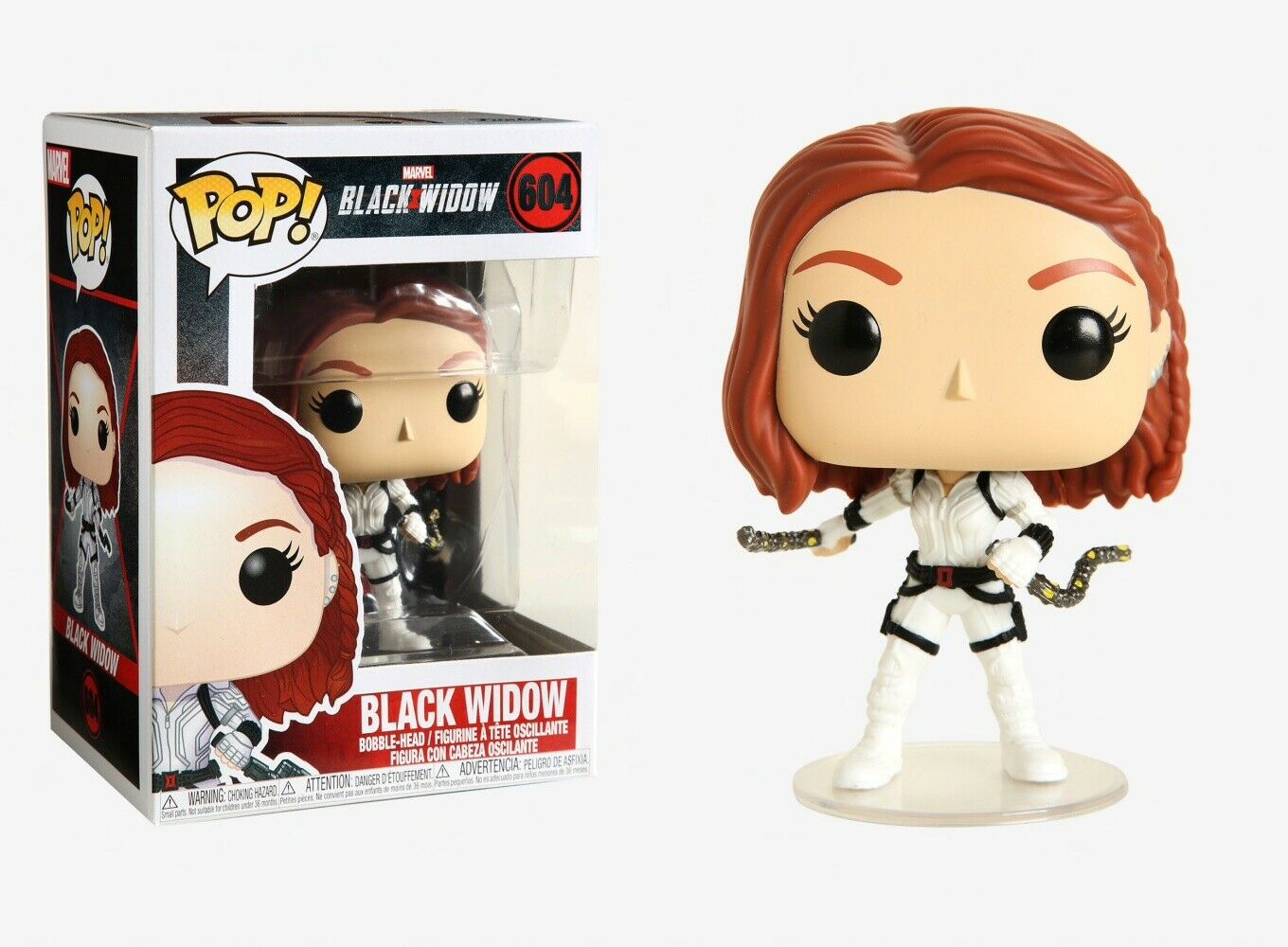 POP! Marvel Black Widow White suit