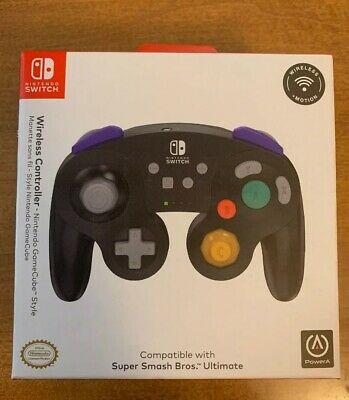 Nintendo Switch Gamecube Style Wireless Con Black