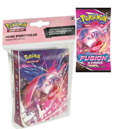 Pokemon TCG - Fusion Strike Mini Album + 1 Booster Pack