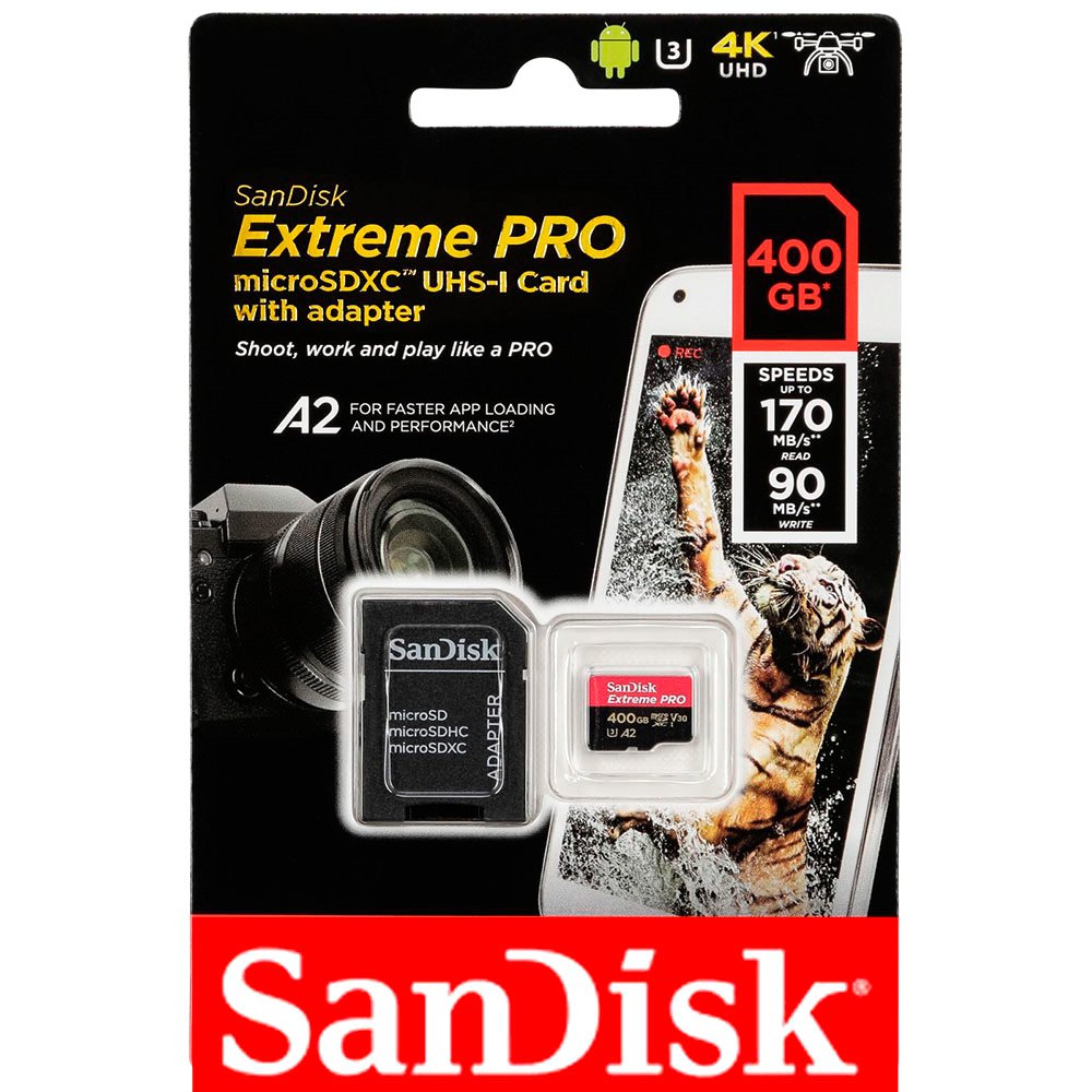San Disk Extreme 400 GB Micro SDXC