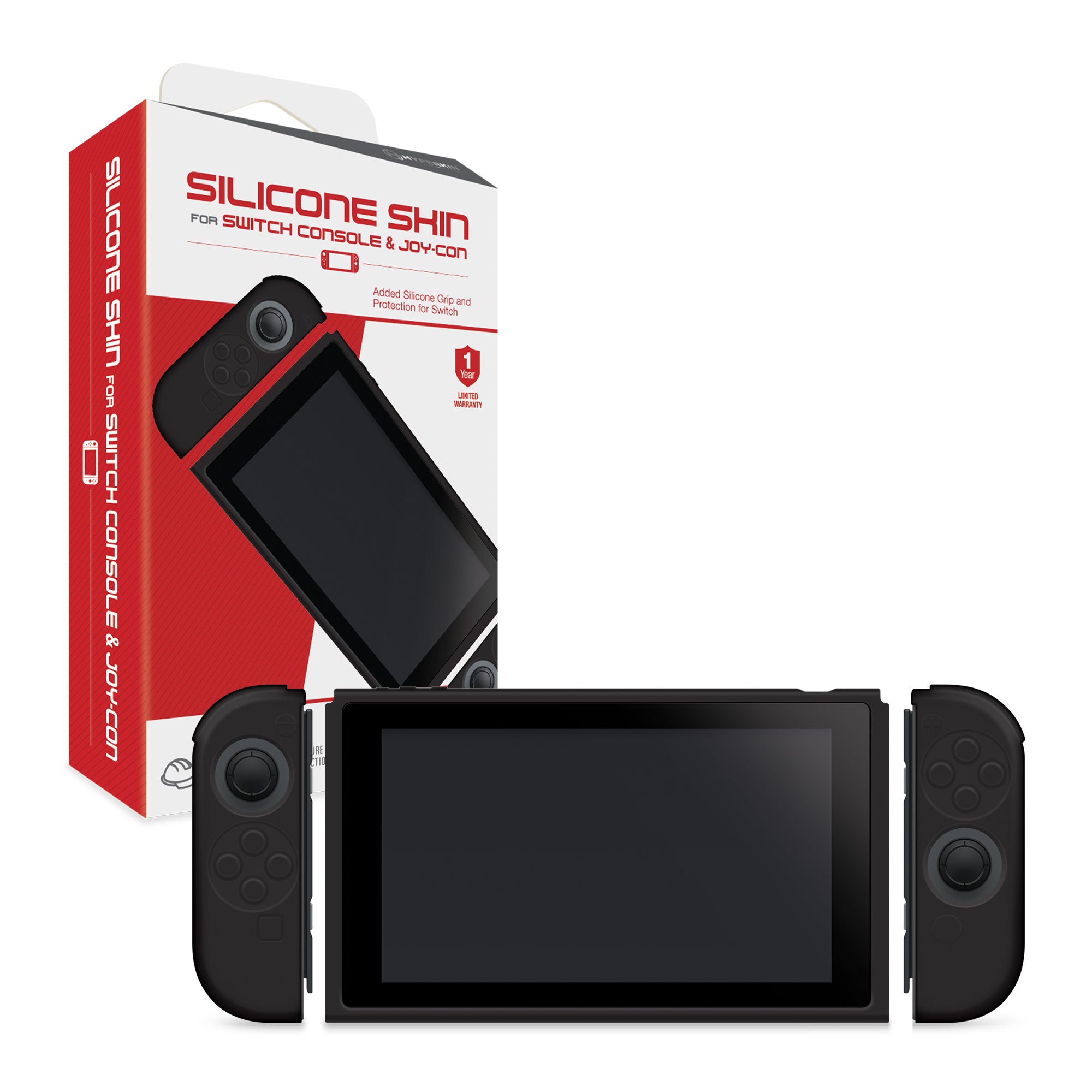 Hyperkin Silicone Skins Joy-Con (Neo Black) for  Switch