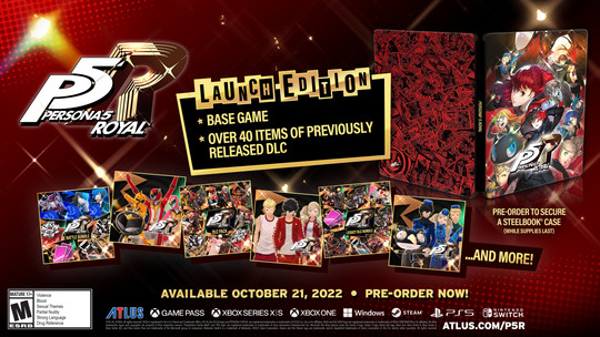 PERSONA 5 ROYAL STEELBOOK (LAUNCH EDITION)