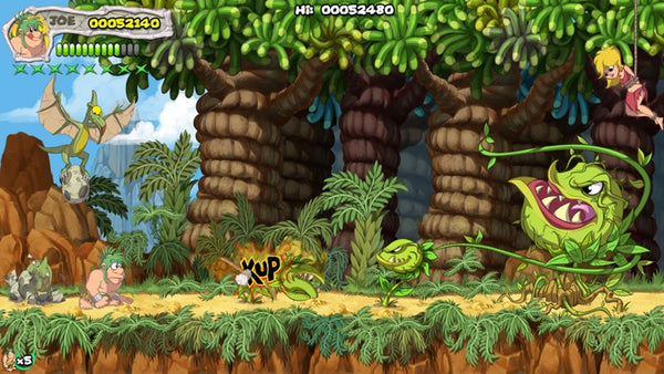 NEW JOE & MAC CAVEMAN NINJA (T-REX EDITION)