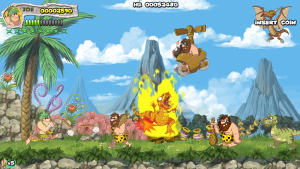 NEW JOE & MAC CAVEMAN NINJA (T-REX EDITION)