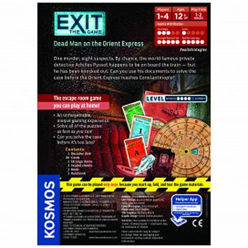 EXIT THE GAME: Dead Man on the Orient Express