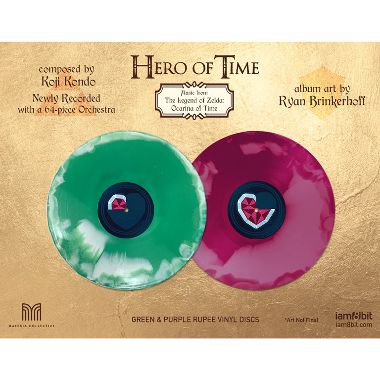 Vinyl - Hero of Time LOZ Ocarina of Time 2xLP (2nd Pressing)